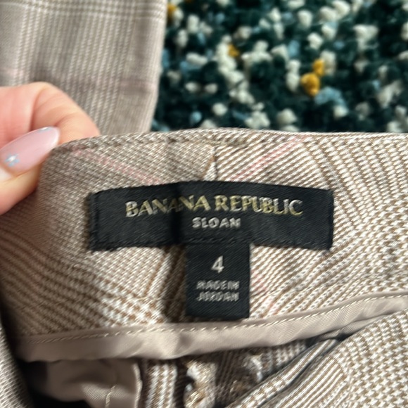Banana Republic size 4 Sloan trouser pant ankle cut - Picture 4 of 8